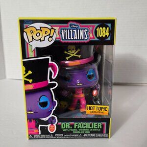Pop! Disney Villians - Dr. Facilier #1084 (Blacklight) - Hot Topic Exclusive